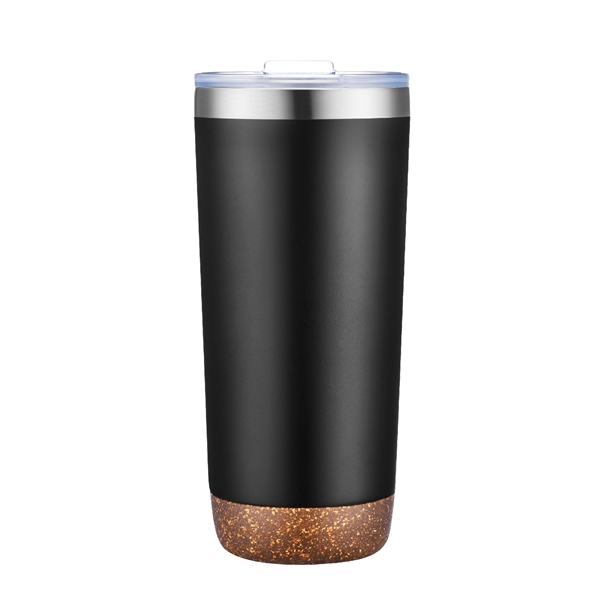 22oz Vacuum Tumbler with Cork Bottom... from ASI 39820 Opusline (Benmex) / Opus Line
