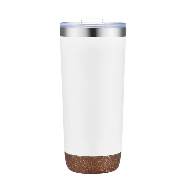 22oz Vacuum Tumbler with Cork Bottom... from ASI 39820 Opusline (Benmex) / Opus Line