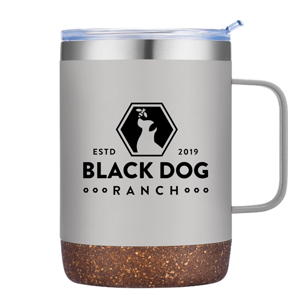 12oz Vacuum Mug with Cork Bottom... from ASI 39820 Opusline (Benmex) / Opus Line