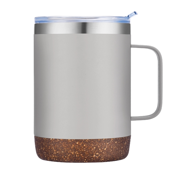 12oz Vacuum Mug with Cork Bottom... from ASI 39820 Opusline (Benmex) / Opus Line