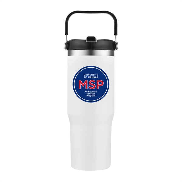 30oz Vacuum Travel Mug With Carrier... from ASI 39820 Opusline (Benmex) / Opus Line
