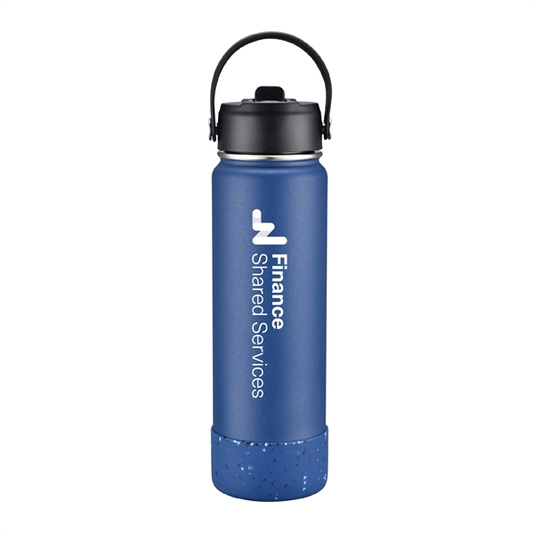 27oz Vaccum Water Bottle with Silicone Bottom... from ASI 39820 Opusline (Benmex) / Opus Line