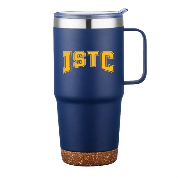 24oz Travel Mug with Cork Bottom... from ASI 39820 Opusline (Benmex) / Opus Line