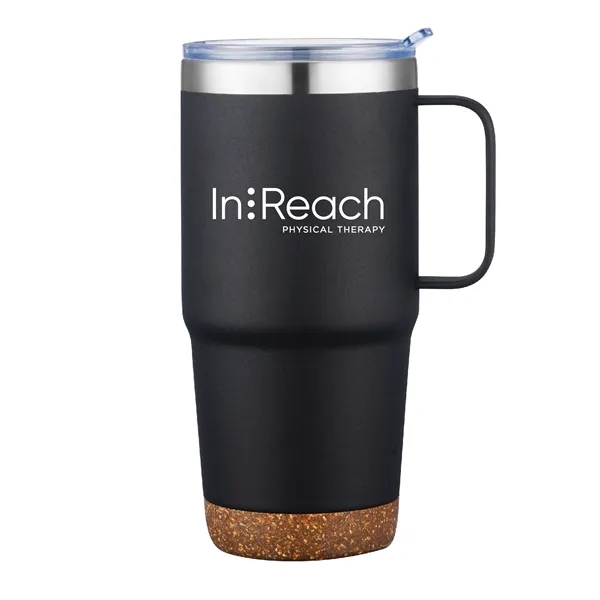24oz Travel Mug with Cork Bottom... from ASI 39820 Opusline (Benmex) / Opus Line