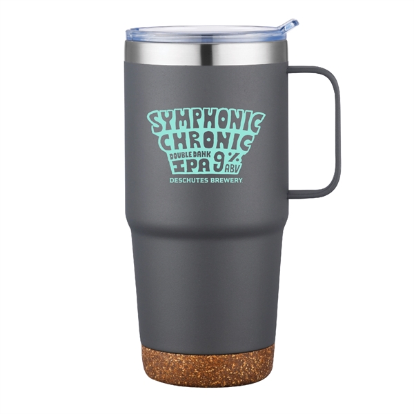 24oz Travel Mug with Cork Bottom... from ASI 39820 Opusline (Benmex) / Opus Line