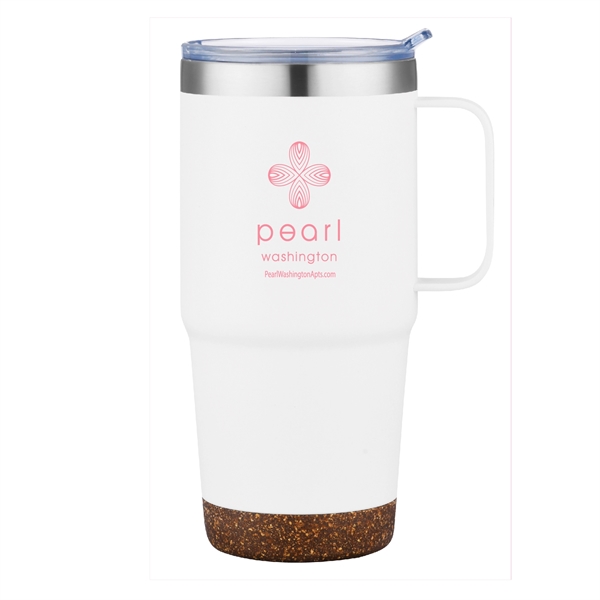24oz Travel Mug with Cork Bottom... from ASI 39820 Opusline (Benmex) / Opus Line