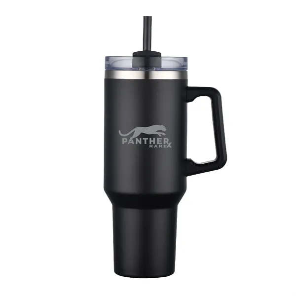 40 oz Travel Mug with Handle and Straw.... from ASI 39820 Opusline (Benmex) / Opus Line