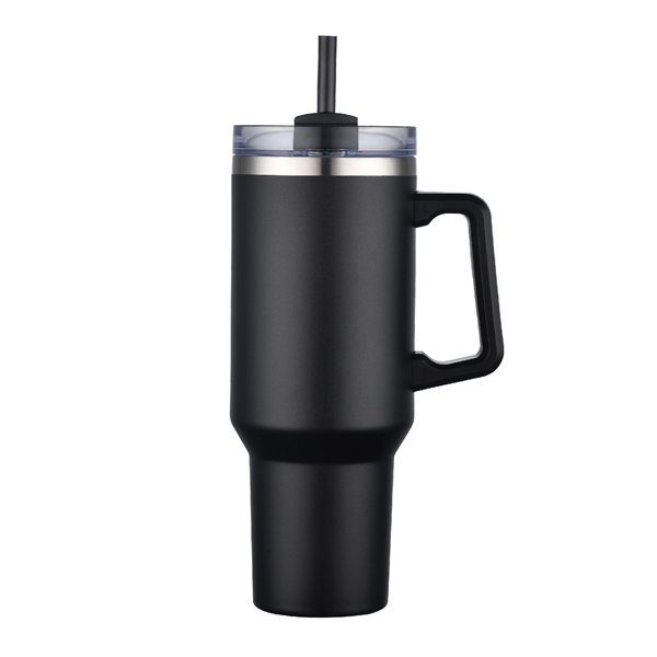40 oz Travel Mug with Handle and Straw.... from ASI 39820 Opusline (Benmex) / Opus Line