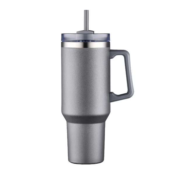 40 oz Travel Mug with Handle and Straw.... from ASI 39820 Opusline (Benmex) / Opus Line