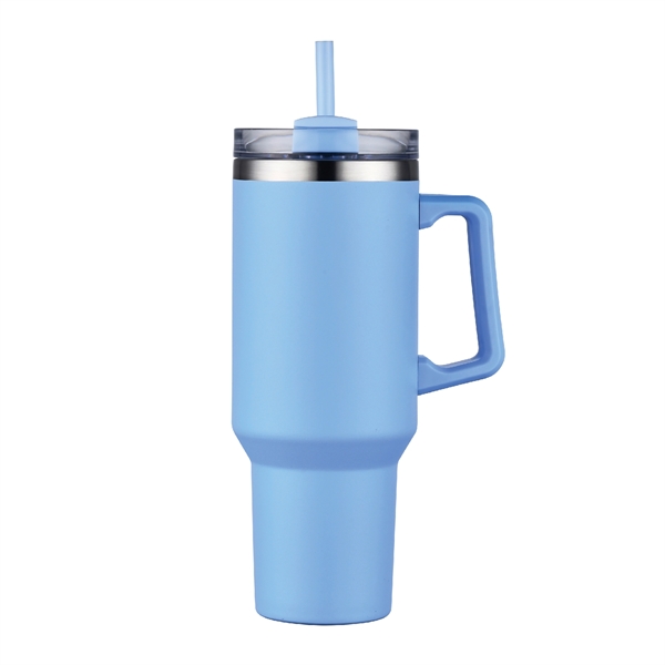 40 oz Travel Mug with Handle and Straw.... from ASI 39820 Opusline (Benmex) / Opus Line