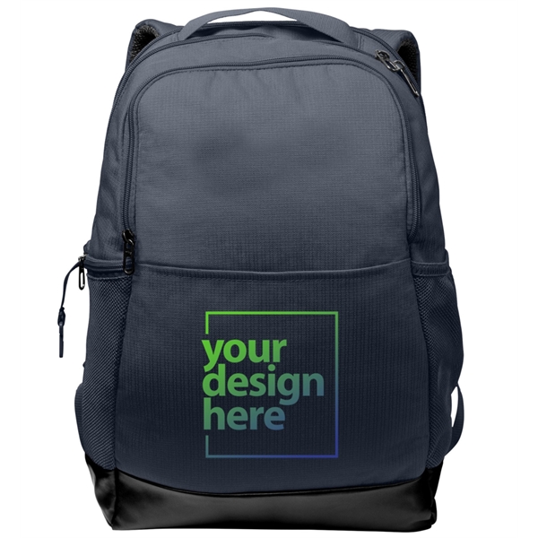 100% recycled polyester dobby backpack (decorated).... from ASI 57371 Eyevertising