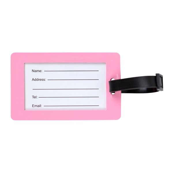These PVC Custom Luggage Tags are made to order! This high-quality... from ASI 62088 IDProductsource