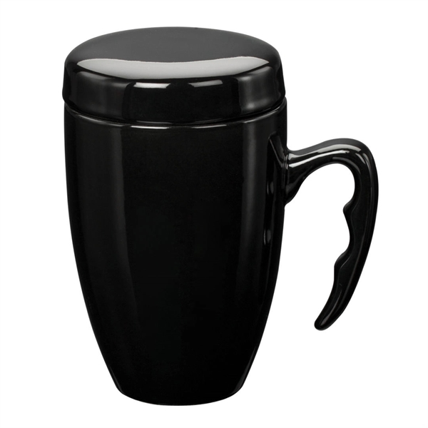 Bold and beautiful, this ceramic mug includes a matching lid and... from ASI 84592 St Regis Group