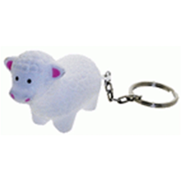 Sheep Keychain Stress Reliever.... from ASI 74779 O & S Supply Company LLC / O & S Supply Company