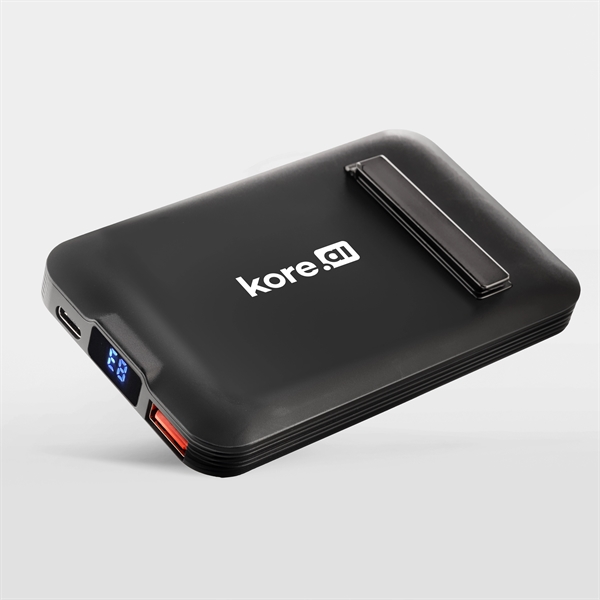 A 10,000 mAh MagSafe wireless charging power bank with digital display... from ASI 91435 Tomax USA / Tomax