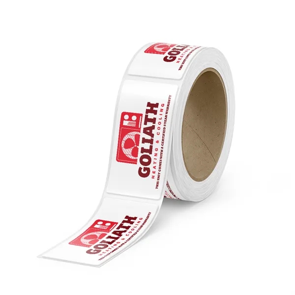 Rectangle shaped labels on roll.... from ASI 89910 Stouse, LLC