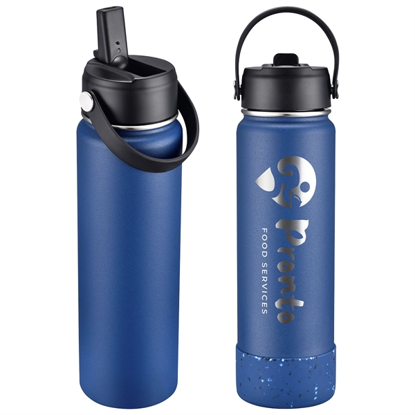 27 oz Vacuum Insulated Bottle with Flip Top Spout... from ASI 36730 Ariel Premium Supply Inc