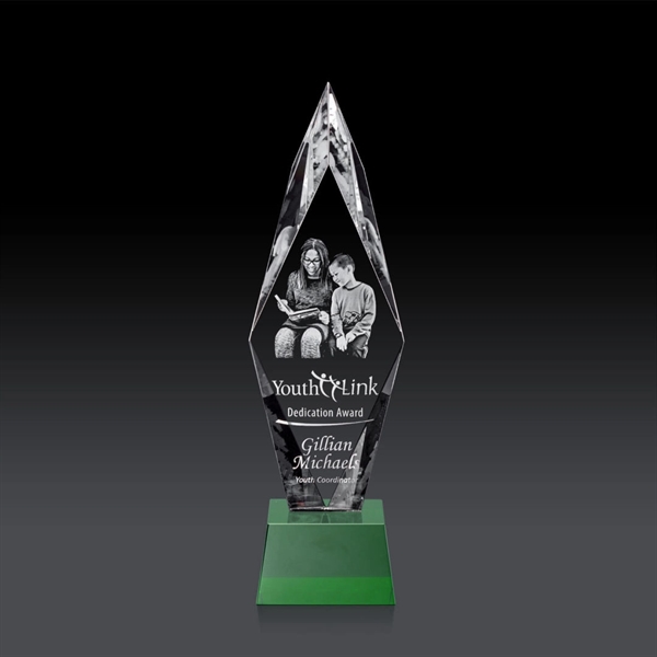Manilow Award on Robson Base (3D) - Green... from ASI 84592 St Regis Group / St Regis
