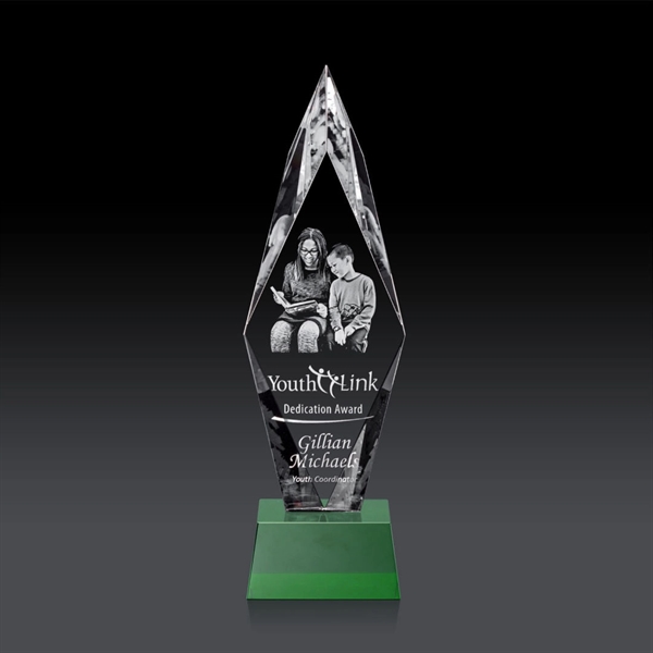 Manilow Award on Robson Base (3D) - Green... from ASI 84592 St Regis Group / St Regis