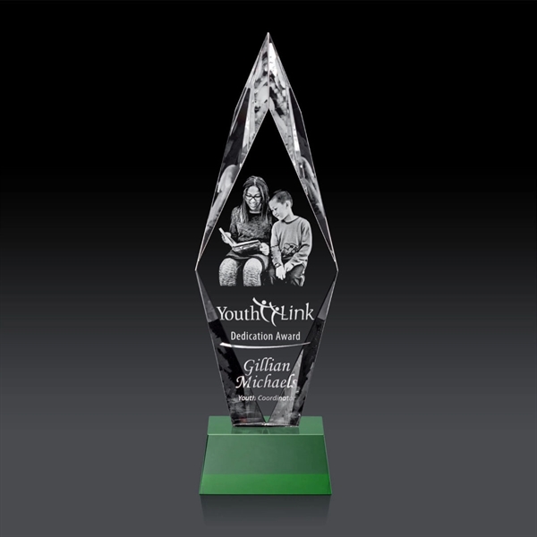 Manilow Award on Robson Base (3D) - Green... from ASI 84592 St Regis Group / St Regis