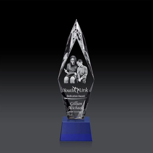 Manilow Award on Robson Base (3D) - Blue... from ASI 84592 St Regis Group / St Regis