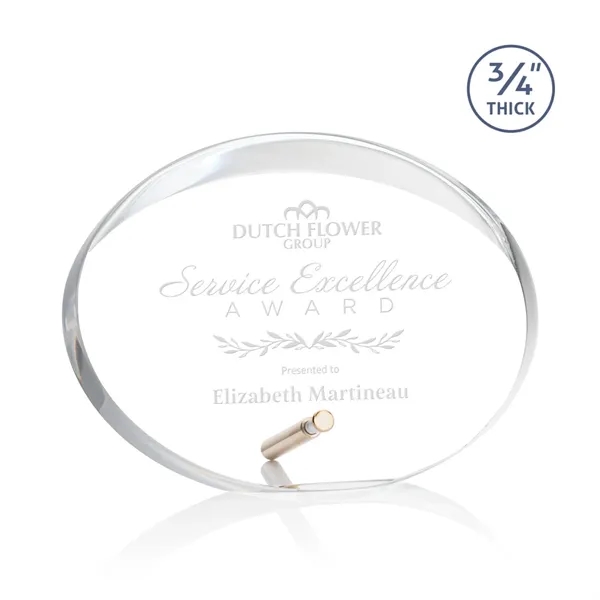 Mosaic Oval Award - Gold... from ASI 84592 St Regis Group / R S Owens & Co Inc