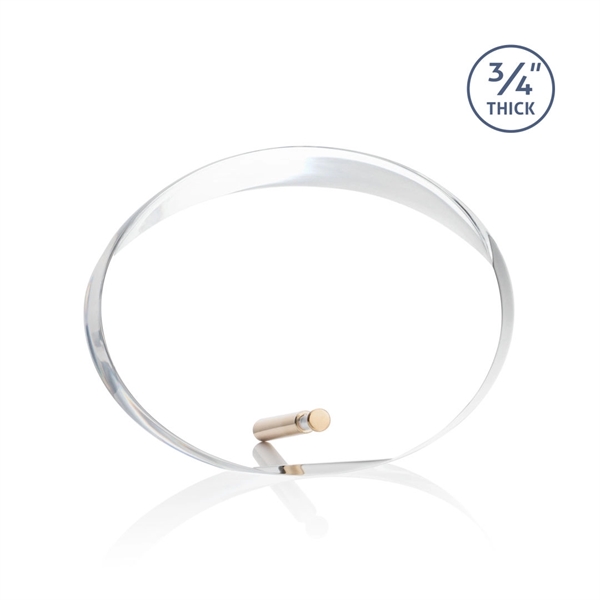 Mosaic Oval Award - Gold... from ASI 84592 St Regis Group / R S Owens & Co Inc