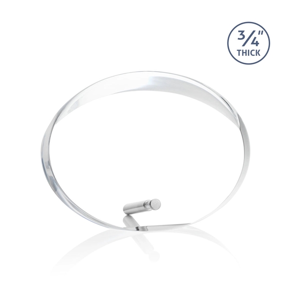 Mosaic Oval VividPrint™ Award - Silver... from ASI 84592 St Regis Group / R S Owens & Co Inc