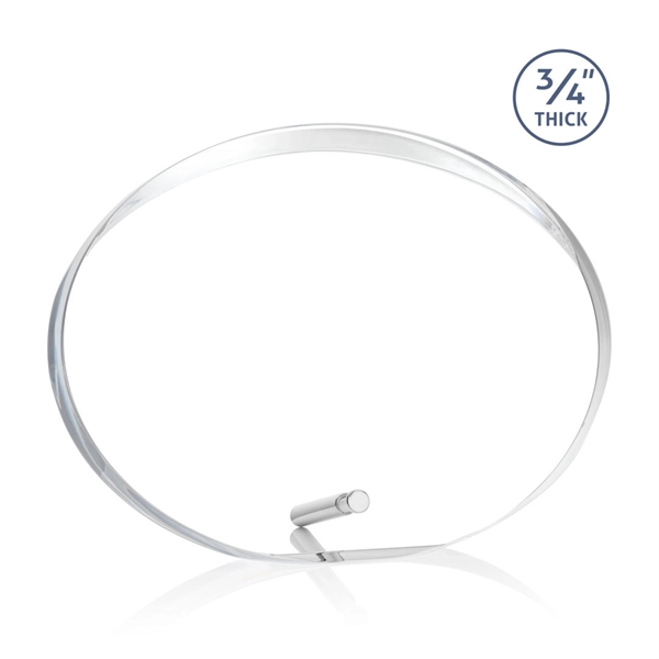 Mosaic Oval VividPrint™ Award - Silver... from ASI 84592 St Regis Group / R S Owens & Co Inc