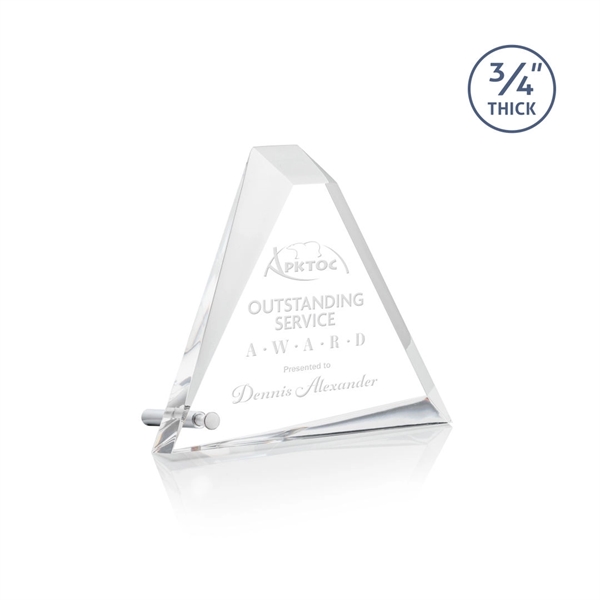 Mosaic Triangle Award - Silver... from ASI 84592 St Regis Group / R S Owens & Co Inc