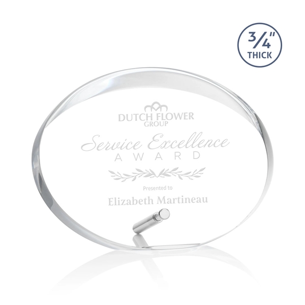 Mosaic Oval - Acrylic 8" Wide... from ASI 84592 St Regis Group / R S Owens & Co Inc