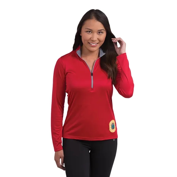 XS-3XL women's half-zip pullover... from ASI 66887 PCNA / Trimark