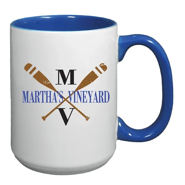 15 ounce Two Tone Mug... from ASI 74245 Nordic Co Inc
