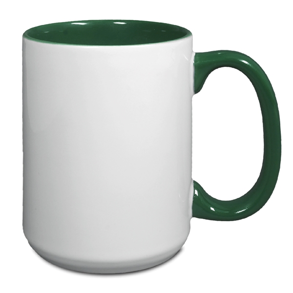 15 ounce Two Tone Mug... from ASI 74245 Nordic Co Inc
