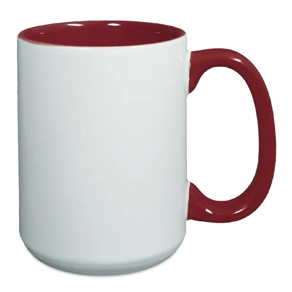 15 ounce Two Tone Mug... from ASI 74245 Nordic Co Inc