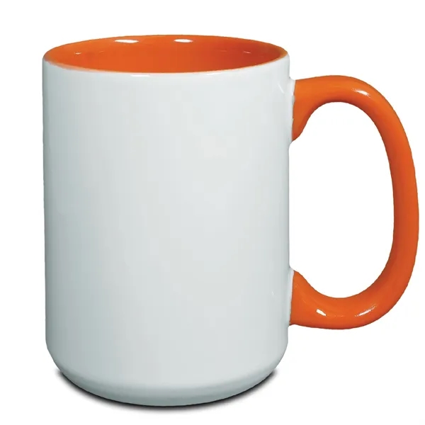 15 ounce Two Tone Mug... from ASI 74245 Nordic Co Inc