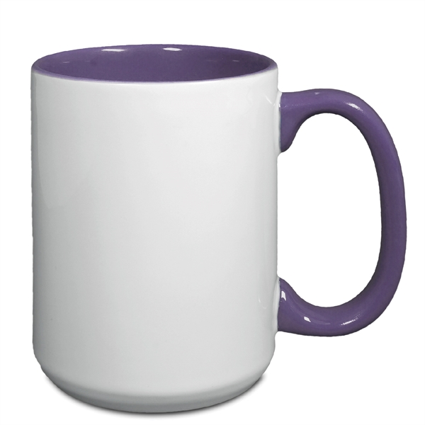 15 ounce Two Tone Mug... from ASI 74245 Nordic Co Inc