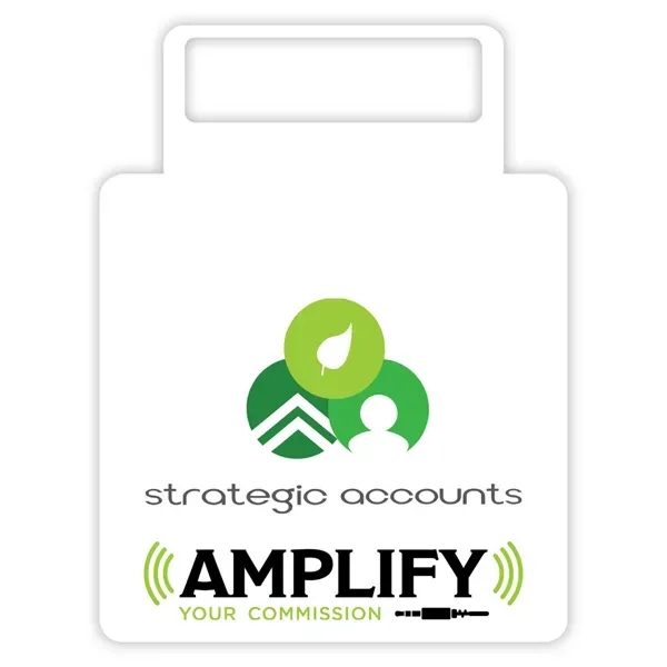 Badge billboards are 20 mil thick and can be rotated to... from ASI 59080 Halls & Company