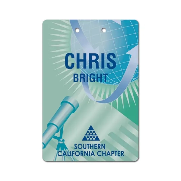 Name badge with a 153-EZ pin fastener.... from ASI 59080 Halls & Company