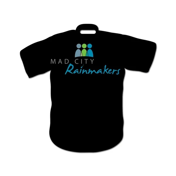 T-shirt-shaped tag with a loop strap.... from ASI 59080 Halls & Company