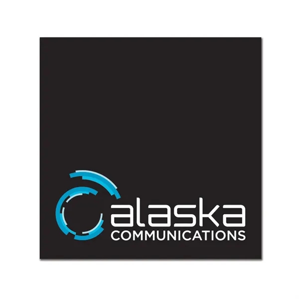 Square name badge with full-color imprint and a 153-EZ pin fastener.... from ASI 59080 Halls & Company