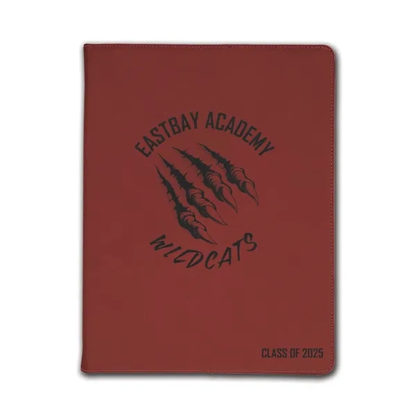 9.5" x 12" padfolio with 50 lined pages, a legal pad,... from ASI 59080 Halls & Company