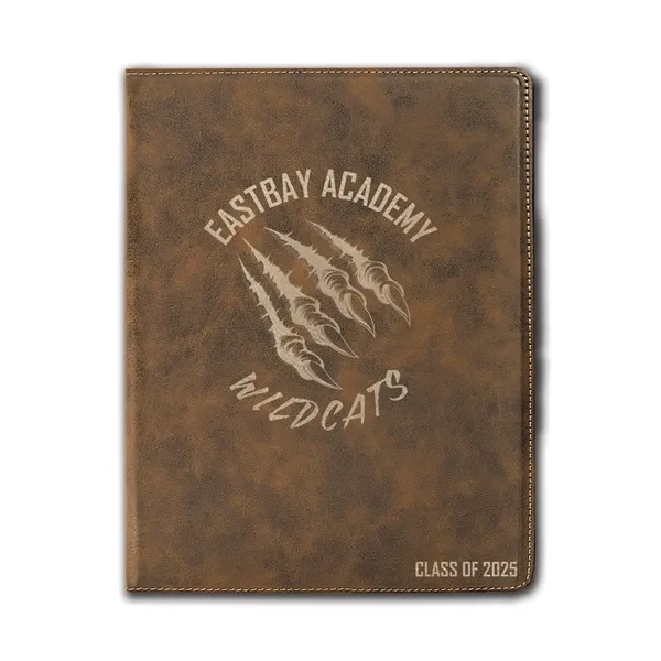 9.5" x 12" padfolio with 50 lined pages, a legal pad,... from ASI 59080 Halls & Company