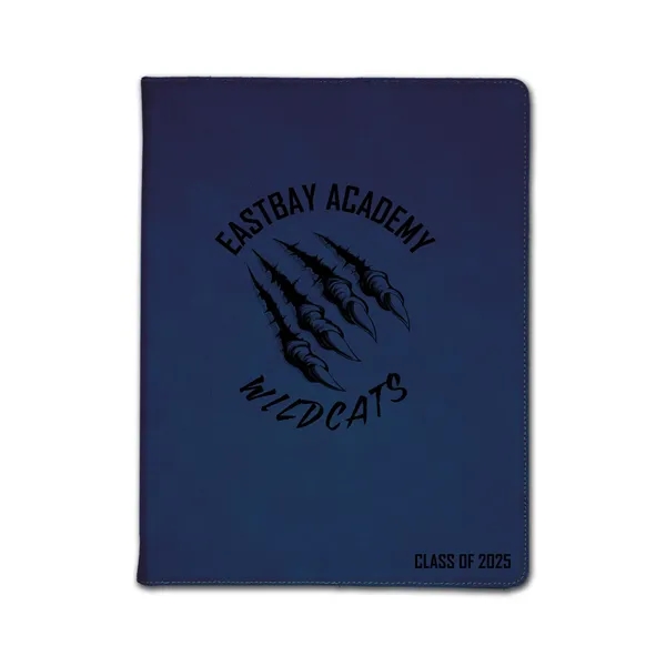 9.5" x 12" padfolio with 50 lined pages, a legal pad,... from ASI 59080 Halls & Company