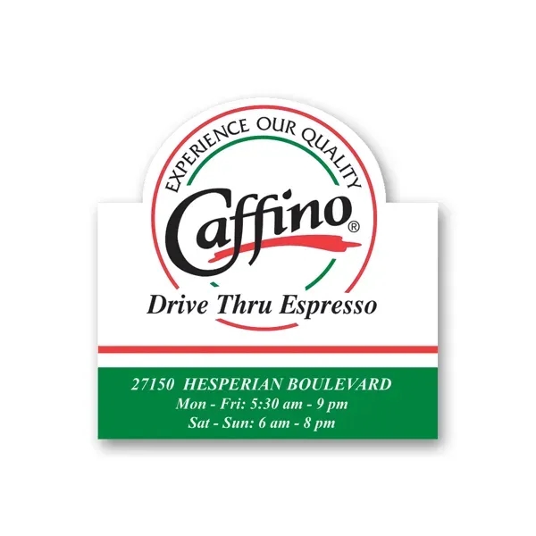 Static cling decal made of vinyl.... from ASI 59080 Halls & Company