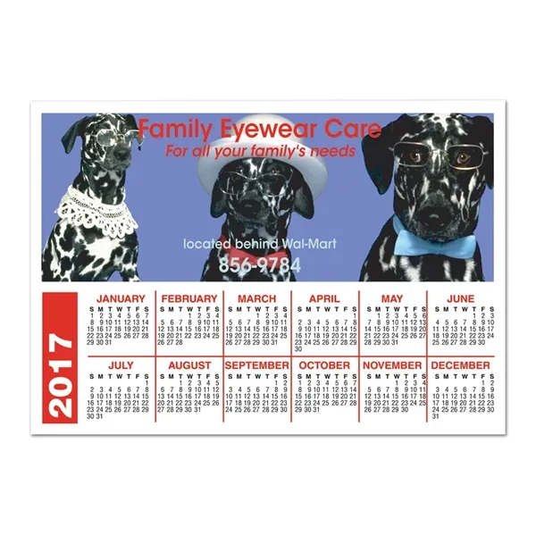 Vinyl decal with square corners and a repositionable adhesive backside.... from ASI 59080 Halls & Company