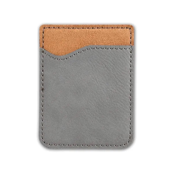 Phone wallet with a variety of color options and made of... from ASI 59080 Halls & Company