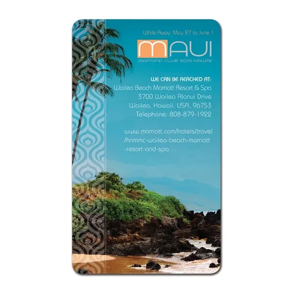 Vinyl calendar decal with repositionable adhesive on backside.... from ASI 59080 Halls & Company