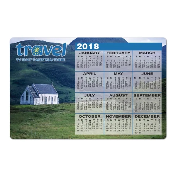Calendar decal with a repositionable adhesive backside.... from ASI 59080 Halls & Company