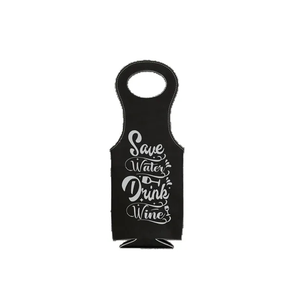 5.5" x 14.5" wine bag with insulating foam and made of... from ASI 59080 Halls & Company